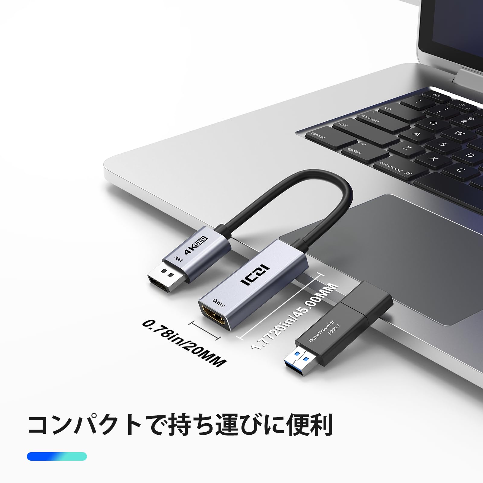 recoryu様 Amazon.co.jp: ICZI Displayport HDMI Converter Adapter [4K